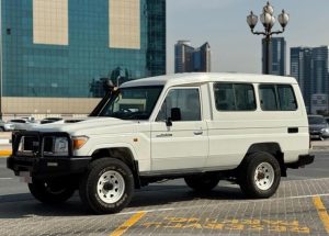 2020 TOYOTA LAND CRUISER SUV 4.5 4WD MT White