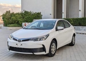 2019 TOYOTA COROLLA SEDAN 1.6 2WD AT White