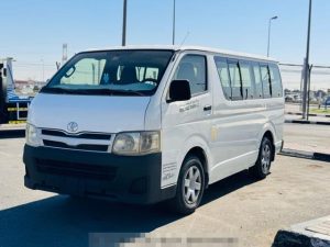 2013 TOYOTA HIACE VAN 2.7 2WD MT White