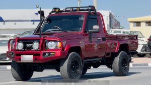 2008 TOYOTA LAND CRUISER SUV 4.5 4WD MT Red