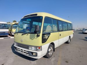 2004 TOYOTA COASTER MINI BUS 4.0 2WD AT Yellow