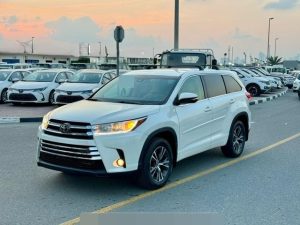 2018 TOYOTA HIGHLANDER SUV 3.5 4WD AT White