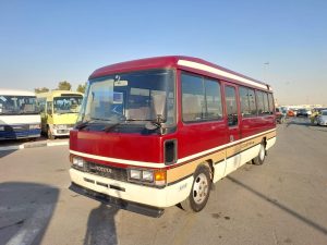 1992 TOYOTA COASTER MINI BUS 4.2 2WD AT Red