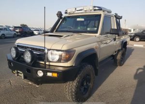 2011 TOYOTA LAND CRUISER PICK UP 4.5 4WD MT Beige