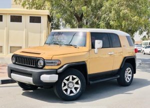 2015 TOYOTA FJ CRUISER SUV 4.0 4WD AT Yellow