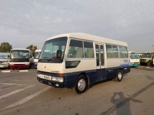 1997 MITSUBISHI ROSA BUS 4.6 2WD AT White