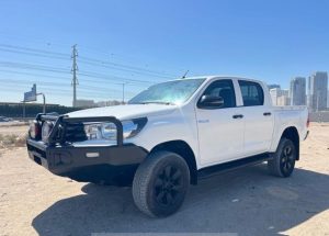 2019 TOYOTA HILUX PICK UP 2.4 4WD AT White