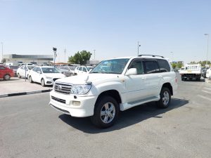 2005 TOYOTA LAND CRUISER SUV 4.2 4WD AT White