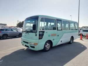 2001 NISSAN CIVILIAN MINI BUS 4.2 2WD MT Green