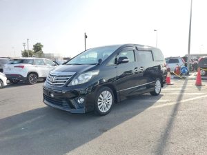 2012 TOYOTA ALPHARD MPV 2.4 2WD AT Black
