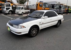 1990 TOYOTA CARINA SEDAN 1.8 2WD AT White