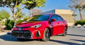 2018 TOYOTA COROLLA SEDAN 1.8 2WD AT Red