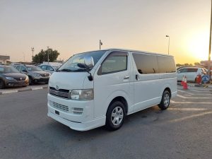 2009 TOYOTA HIACE VAN 3.0 2WD MT White