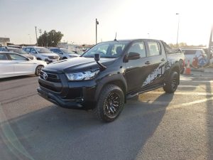 2021 TOYOTA HILUX PICK UP 2.4 4WD AT Black