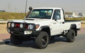 2016 TOYOTA LAND CRUISER PICK UP 4.5 4WD AT White