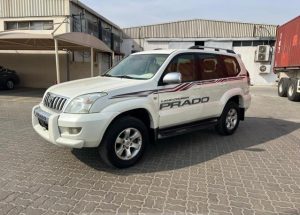 2003 TOYOTA LAND CRUISER PRADO SUV 2.7 4WD AT White