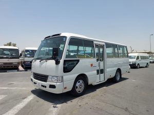 2008 TOYOTA COASTER MINI BUS 4.0 2WD AT White