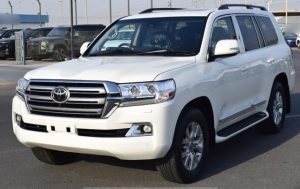 2020 TOYOTA LAND CRUISER SAHARA SUV 4.5 4WD AT White