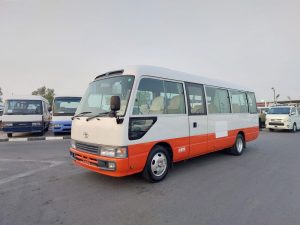 2007 TOYOTA COASTER MINI BUS 4.0 2WD MT Orange