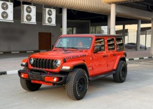 2018 JEEP WRANGLER SUV 3.6 4WD AT Red