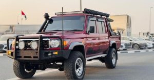 2013 TOYOTA LAND CRUISER PICK UP 4.5 4WD MT Red