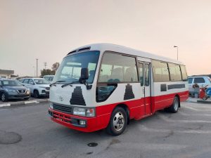 2004 TOYOTA COASTER BUS 4.0 2WD AT White