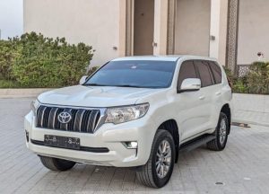 2018 TOYOTA LAND CRUISER PRADO SUV 2.7 4WD AT White
