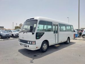 2000 TOYOTA COASTER BUS 4.2 2WD MT White