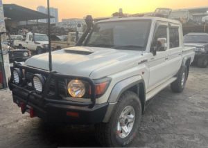 2022 TOYOTA LAND CRUISER PICK UP 4.5 4WD MT White