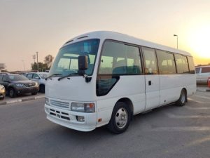 2007 TOYOTA COASTER VAN 4.0 2WD AT White