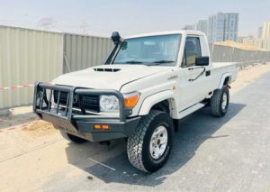 2019 TOYOTA LAND CRUISER PICK UP 4.5 4WD MT White