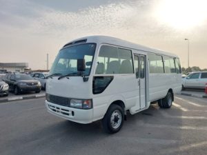 2003 TOYOTA COASTER VAN 4.1 2WD AT White