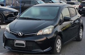 2015 TOYOTA VITZ HATCHBACK 1.5 2WD AT Black