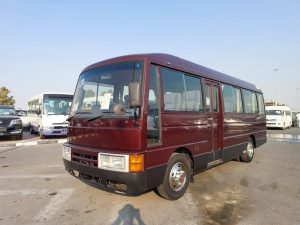 1996 NISSAN CIVILLIAN MINI VAN 4.2 2WD AT Red