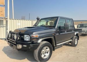 2021 TOYOTA LAND CRUISER PICK UP 4.5 4WD MT Black