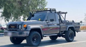 2016 TOYOTA LAND CRUISER PICK UP 4.5 4WD MT Grey