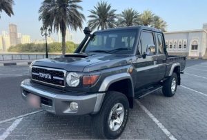 2016 TOYOTA LAND CRUISER PICK UP 4.5 4WD MT Grey