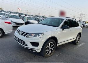 2017 VOLKSWAGEN TOUAREG SUV 3.0 2WD AT White