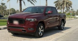 2023 DODGE RAM LARAMIE PICK UP 5.7 4WD AT Red