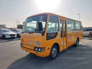 2002 MITSUBISHI ROSA MINI BUS 4.2 2WD MT Yellow