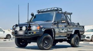 2022 TOYOTA LAND CRUISER PICK UP 4.5 4WD MT Black