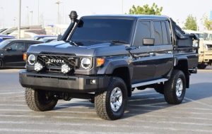 2016 TOYOTA LAND CRUISER PICK UP 4.5 4WD MT Black