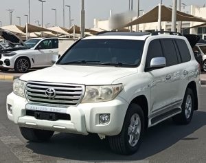 2009 TOYOTA LAND CRUISER SUV 4.7 4WD AT White