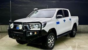 2019 TOYOTA HILUX PICK UP 2.8 4WD AT White