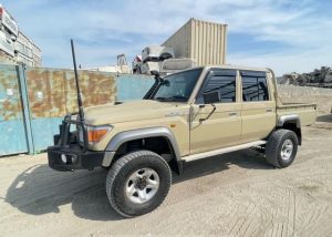 2018 TOYOTA LAND CRUISER PICK UP 4.5 4WD MT Yellow