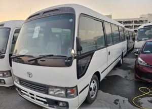2005 TOYOTA COASTER COMMUTER 4.0 2WD AT White