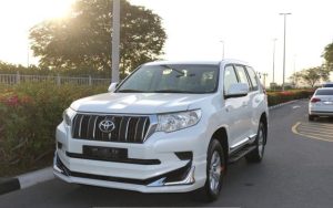 2019 TOYOTA LAND CRUISER PRADO SUV 2.8 4WD AT White