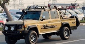 2020 TOYOTA LAND CRUISER SUV 4.5 4WD MT Yellow