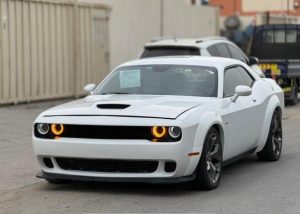 2019 DODGE CHALLENGER COUPE 5.7 2WD AT White