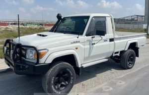 2017 TOYOTA LAND CRUISER PICK UP 4.5 4WD MT White